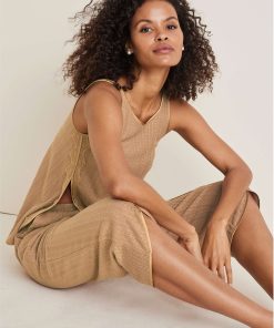 Brunch Knit 2-Piece Set - Camel