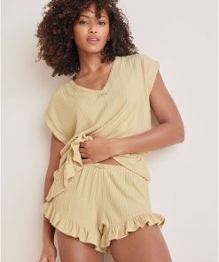 Brunch Knit Short - Macadamia